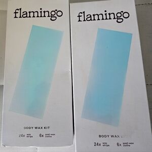 Flamingo Body Wax Kit - 2 Kits - New In Box